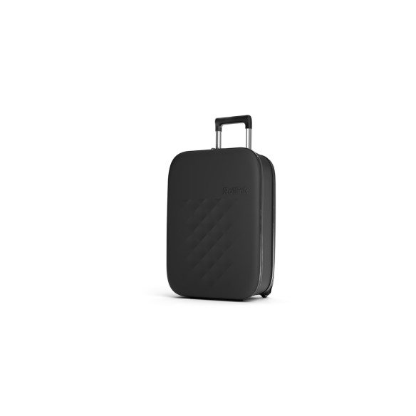 FLEX VEGA CABIN SIZE INT 21" Black, 2 ruote