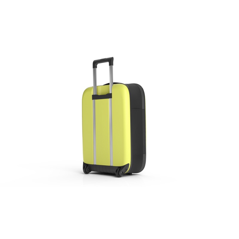 FLEX VEGA CABIN SIZE INT 21" Yellow Iris, 2 ruote