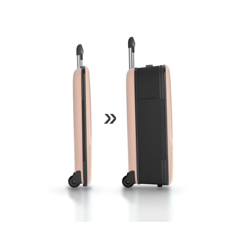 FLEX VEGA CABIN SIZE INT 21" Rose Smoke, 2 ruote