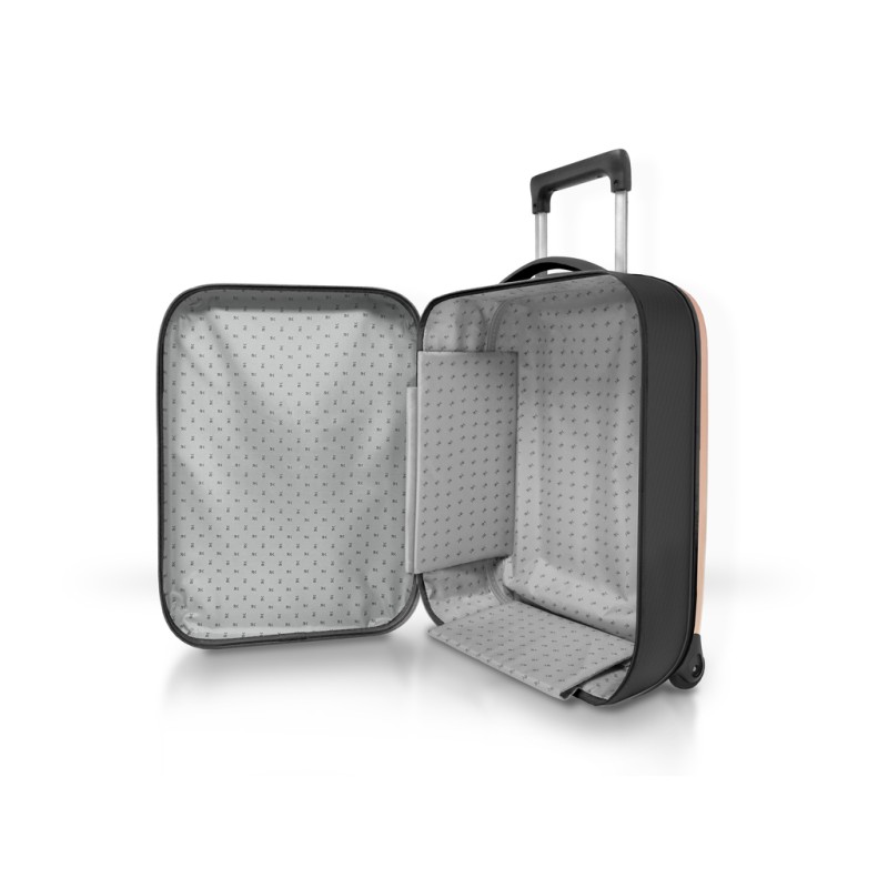 FLEX VEGA CABIN SIZE INT 21" Rose Smoke, 2 ruote