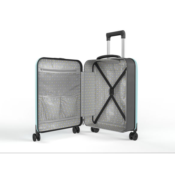 FLEX 360 SPINNER CABIN SIZE 21" Black, 4 ruote