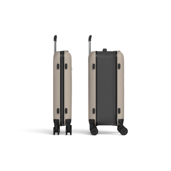 FLEX 360 SPINNER CABIN SIZE 21"" Warm Grey, 4 dopp