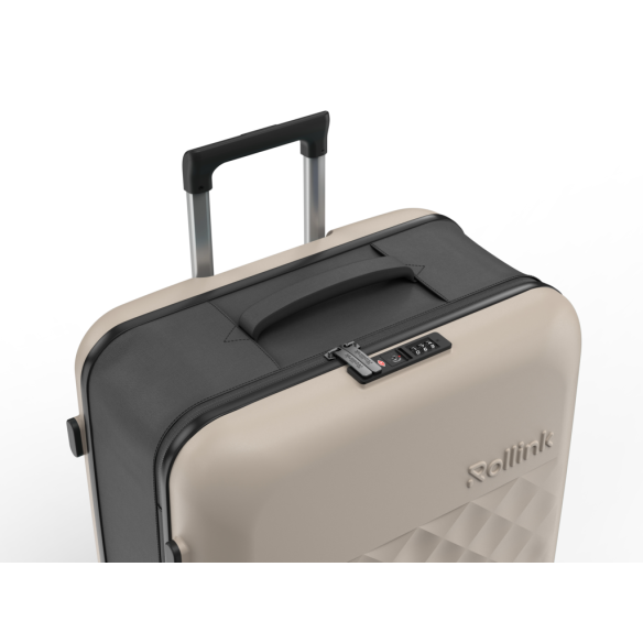 FLEX 360 SPINNER CABIN SIZE 21"" Warm Grey, 4 dopp