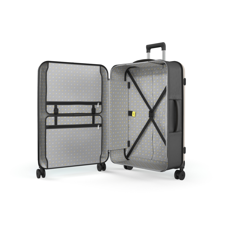 FLEX 360 SPINNER LARGE 29" Black, 4 doppie ruote