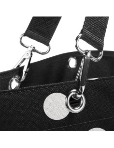 SHOPPER XL dots white 2