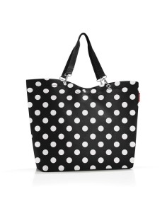 SHOPPER XL dots white