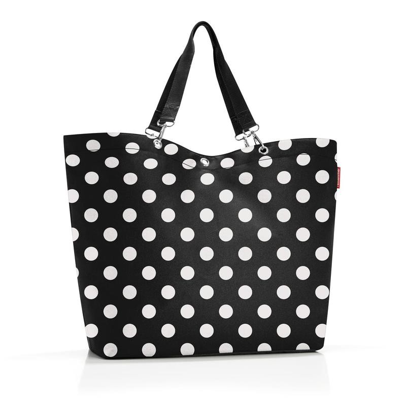 SHOPPER XL dots white