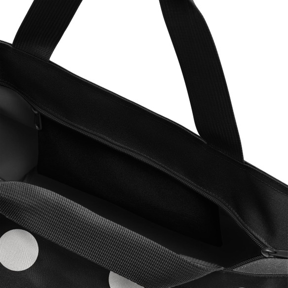 SHOPPER M dots white