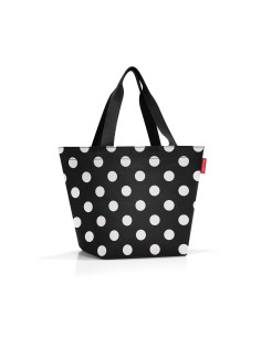 SHOPPER M dots white