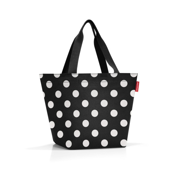 SHOPPER M dots white