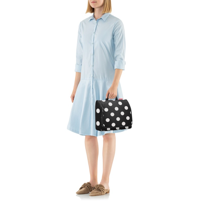 TOILETBAG XL dots white