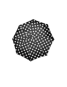 UMBRELLA POCKET DUOMATIC dots white