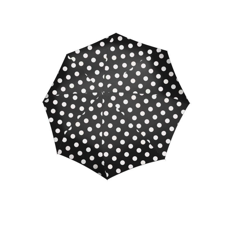 UMBRELLA POCKET DUOMATIC dots white