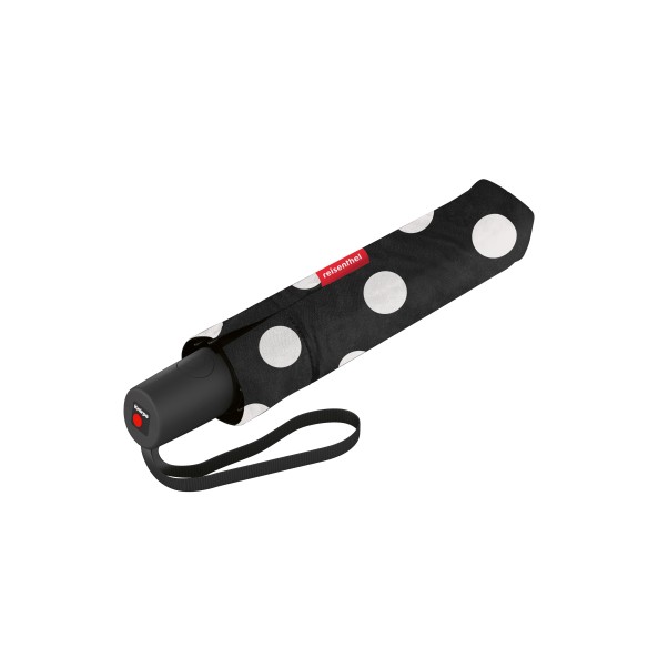 UMBRELLA POCKET DUOMATIC dots white