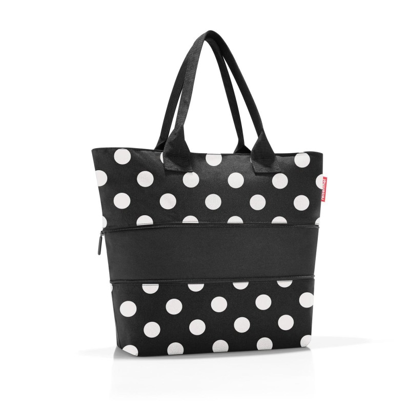 SHOPPER E1 dots white