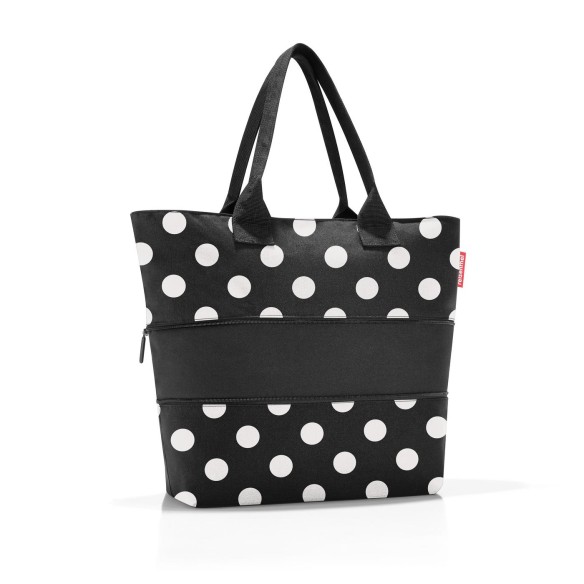 SHOPPER E1 dots white