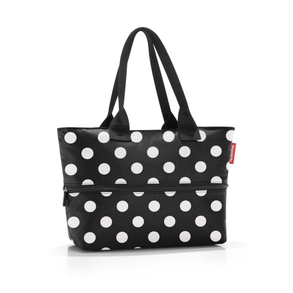 SHOPPER E1 dots white