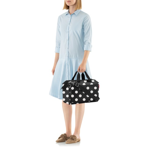 ALLROUNDER S pocket dots white