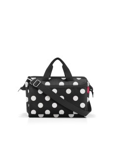 ALLROUNDER S pocket dots white