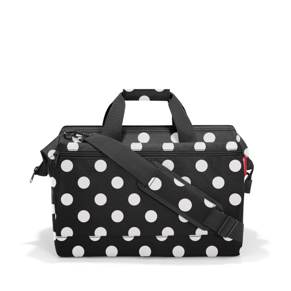 ALLROUNDER L pocket dots white