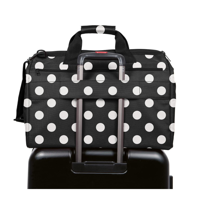 ALLROUNDER L pocket dots white