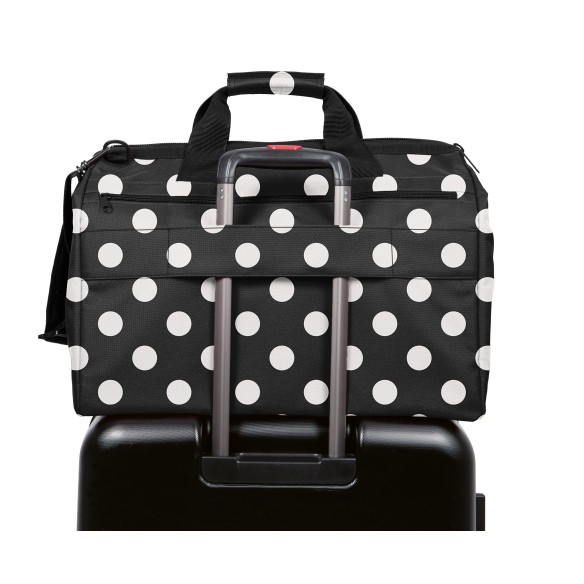 ALLROUNDER L pocket dots white