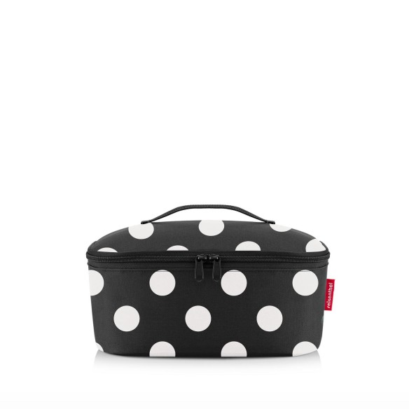 COOLERBAG M pocket dots white