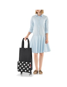 FOLDABLETROLLEY dots white 2