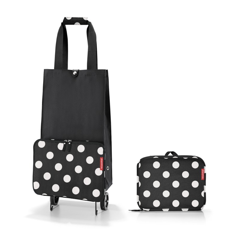 FOLDABLETROLLEY dots white