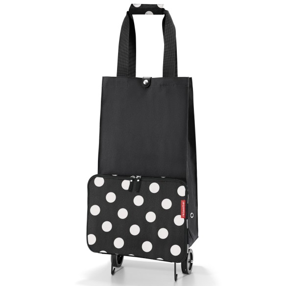 FOLDABLETROLLEY dots white