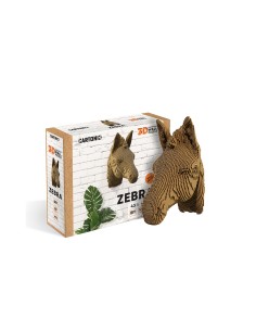 CARTONIC 3D WALL PUZZLE ZEBRA 2