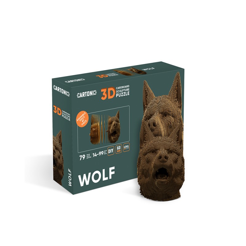CARTONIC 3D PUZZLE WOLF