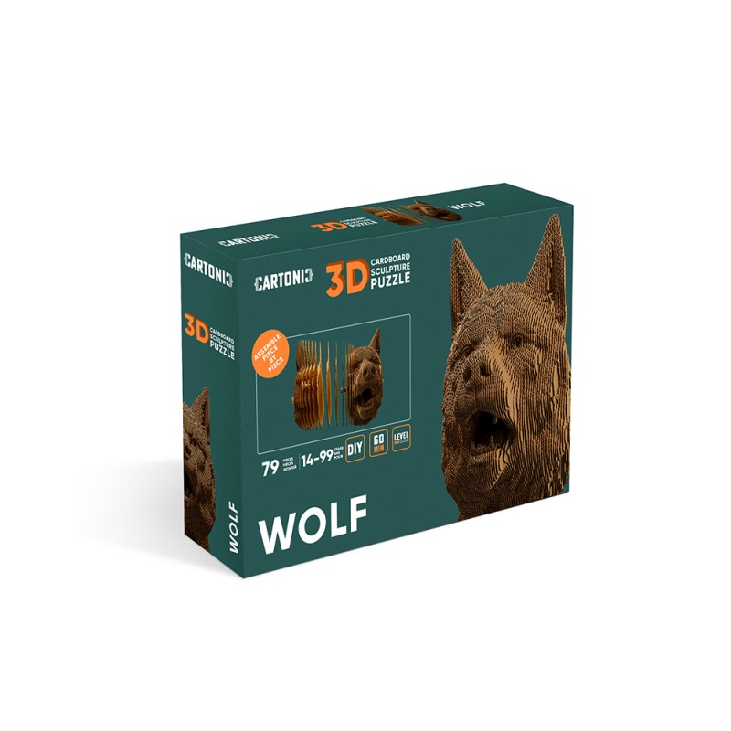 CARTONIC 3D PUZZLE WOLF