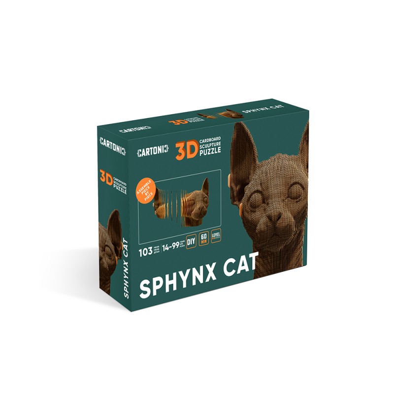 CARTONIC 3D PUZZLE SPHYNX CAT