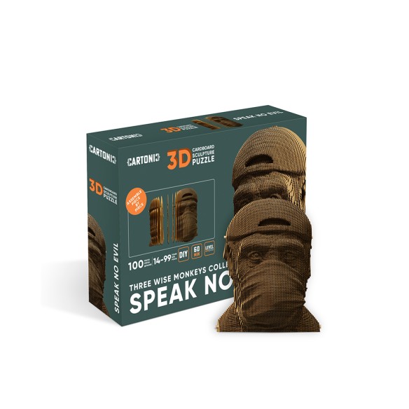 CARTONIC 3D PUZZLE SPEAK NO EVIL