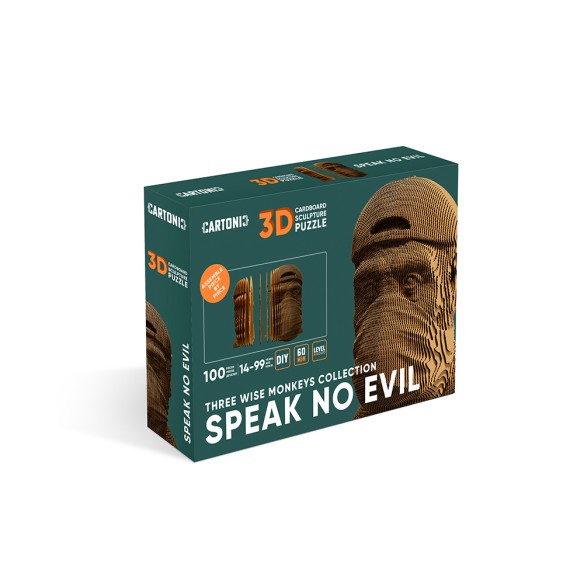 CARTONIC 3D PUZZLE SPEAK NO EVIL