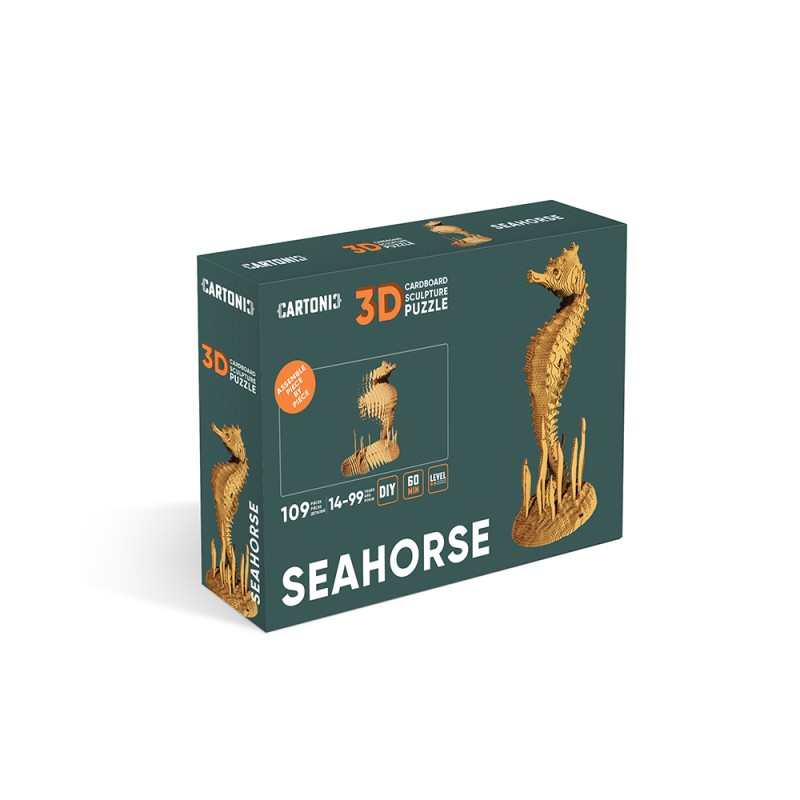 CARTONIC 3D PUZZLE SEAHORSE