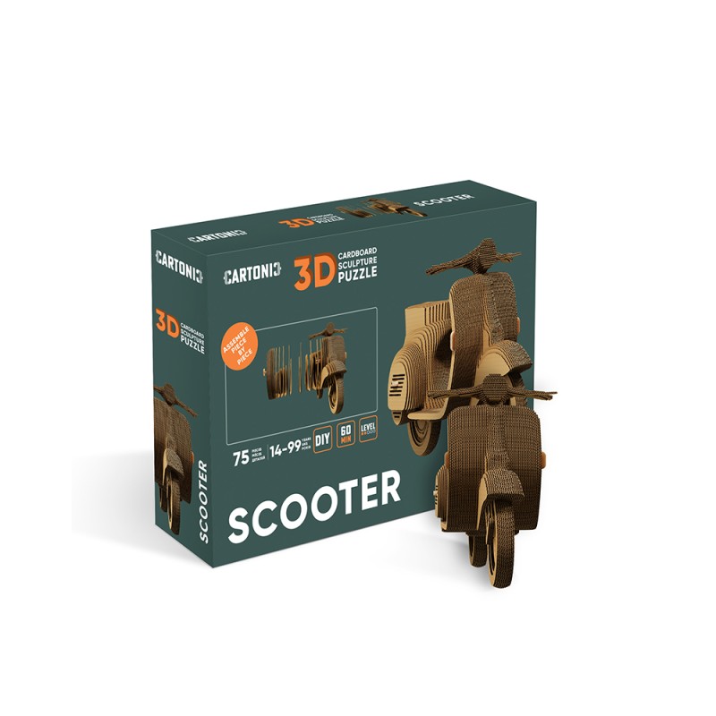 CARTONIC 3D PUZZLE SCOOTER