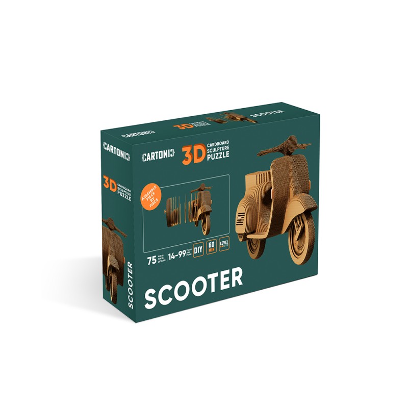 CARTONIC 3D PUZZLE SCOOTER