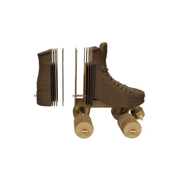 CARTONIC 3D PUZZLE ROLLER SKATE