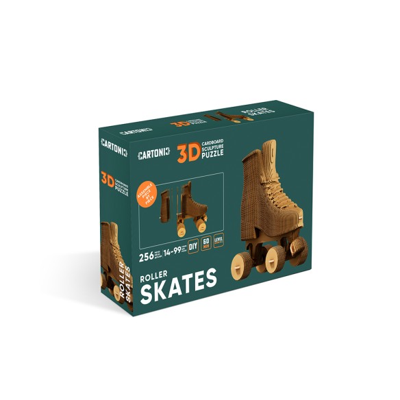 CARTONIC 3D PUZZLE ROLLER SKATE