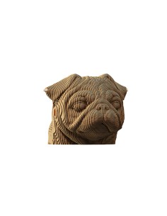 CARTONIC 3D PUZZLE PUG 2