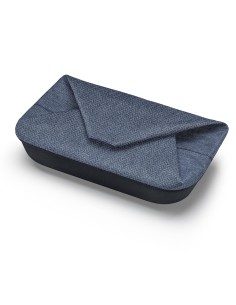 SHOPPINGBASKET herringbone dark blue 2