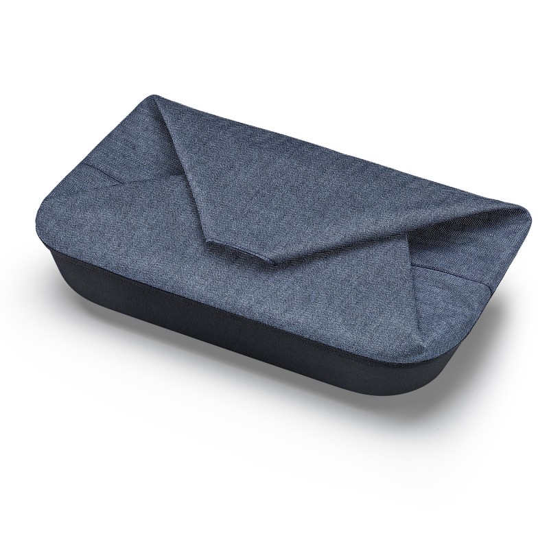 SHOPPINGBASKET herringbone dark blue