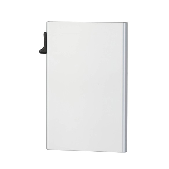 PORTA CARTE EAZICARD METALLO, CLIP ACCIAIO, Silver