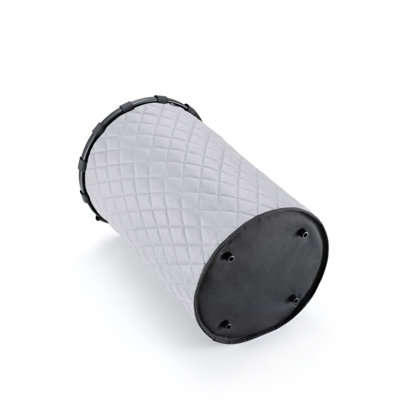 homebasket L frame rhombus light grey