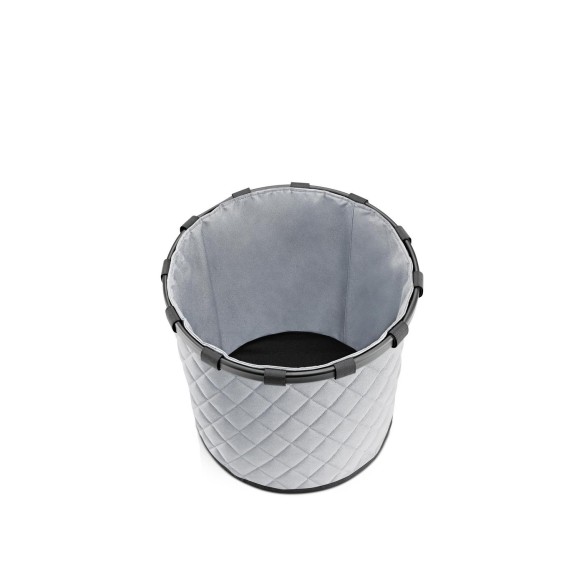 homebasket M frame rhombus light grey