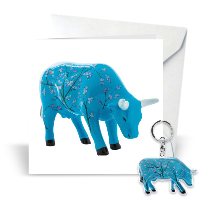 BIGLIETTO CON PORTACHIAVI COWPARADE, For Vincent