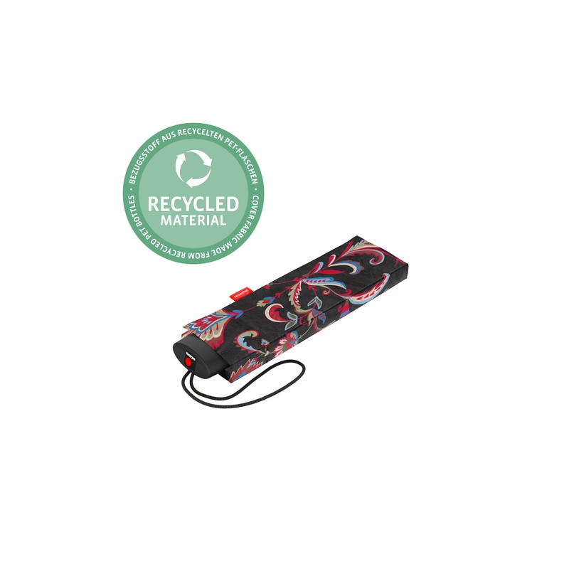 UMBRELLA POCKET MINI, Paisley Black