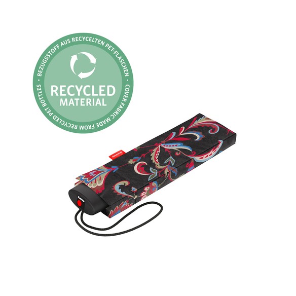 UMBRELLA POCKET MINI, Paisley Black